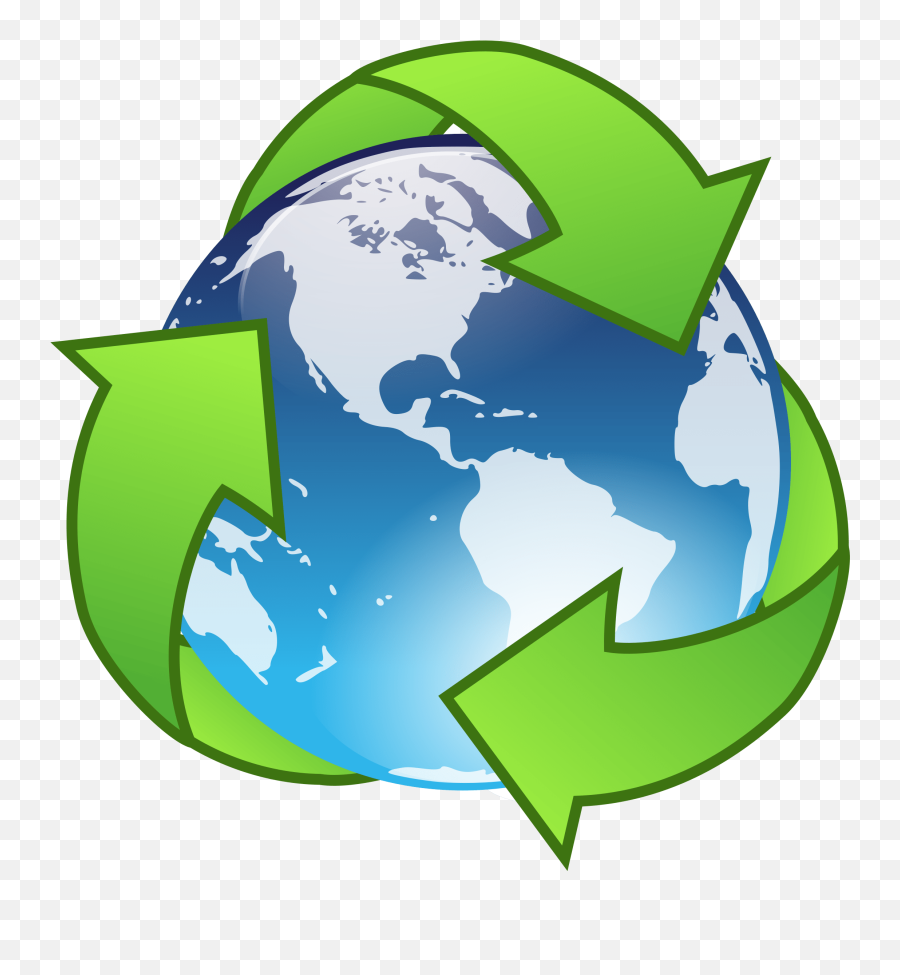 Free Recycle Logo Png Download Clip Art - Saving The Earth Clipart,100 Pics Logos 71