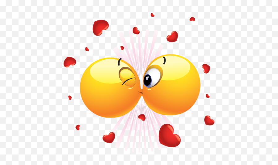 Hugging Face Emoji Png - Emoticones De Amor,Kissing Emoji Png