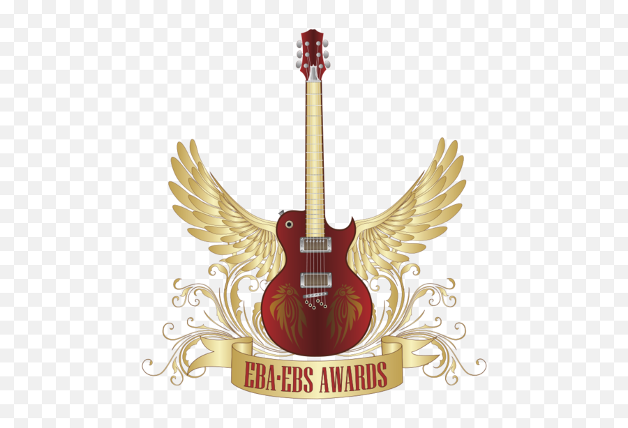 Download Instruments Clipart Tambura - Electric Guitar Hd Gold Eagle Wings Png,Guitar Clipart Png