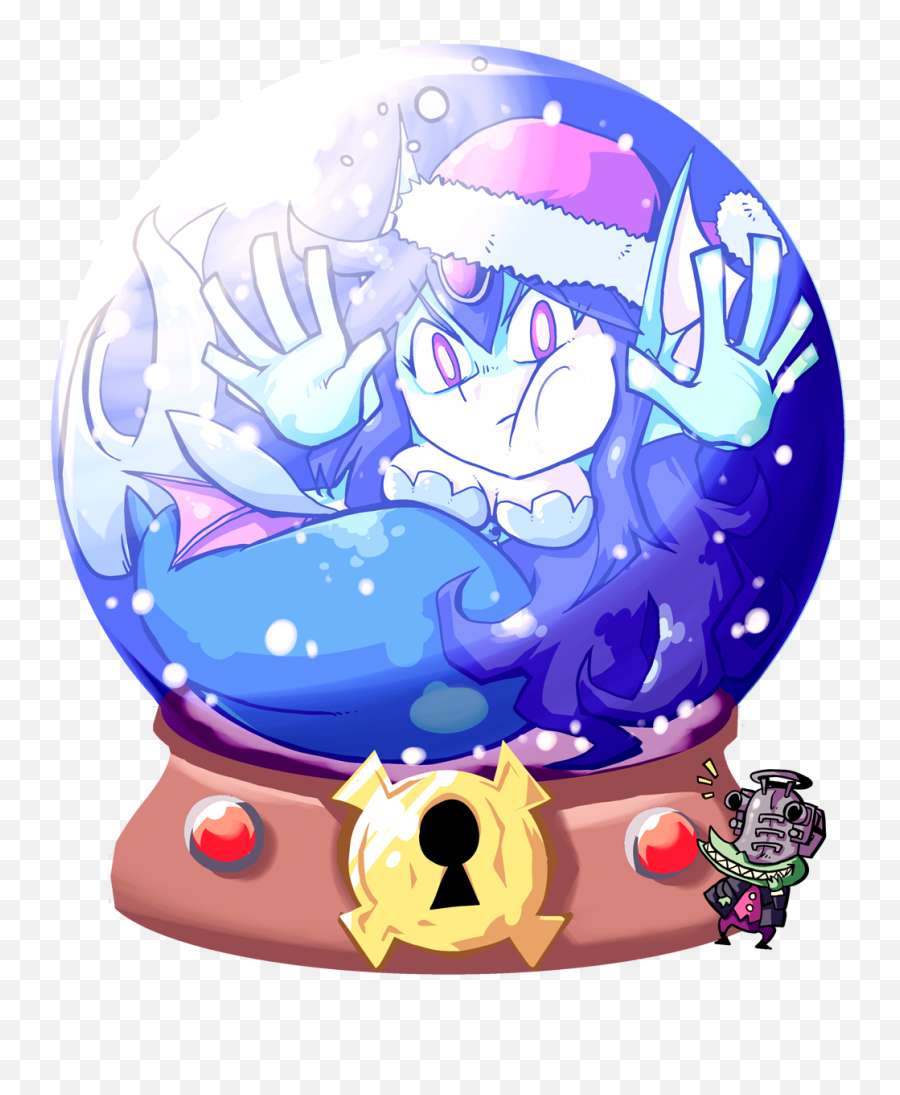 Giga Mermaid In A Snowglobe Shantae Know Your Meme - Shantae Half Genie Hero Giga Marmaid Png,Shantae Png