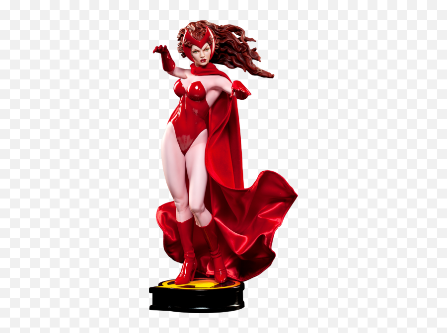 Marvel Scarlet Witch Premium Format Figure By Sideshow Colle - Scarlet Witch Action Figure Png,Scarlet Witch Png