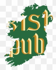 Irish Png - Green Map Of Ireland