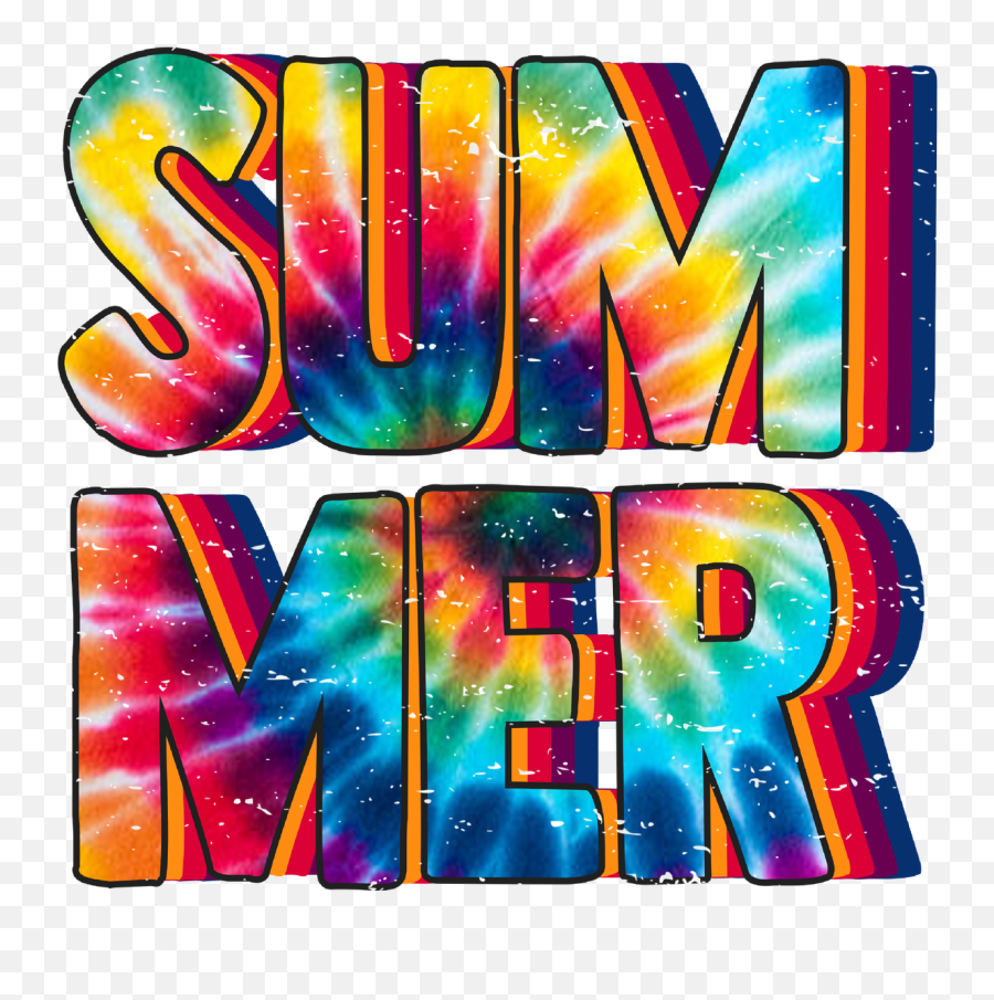 Summer Tie Dye - Vertical Png,Tie Dye Png