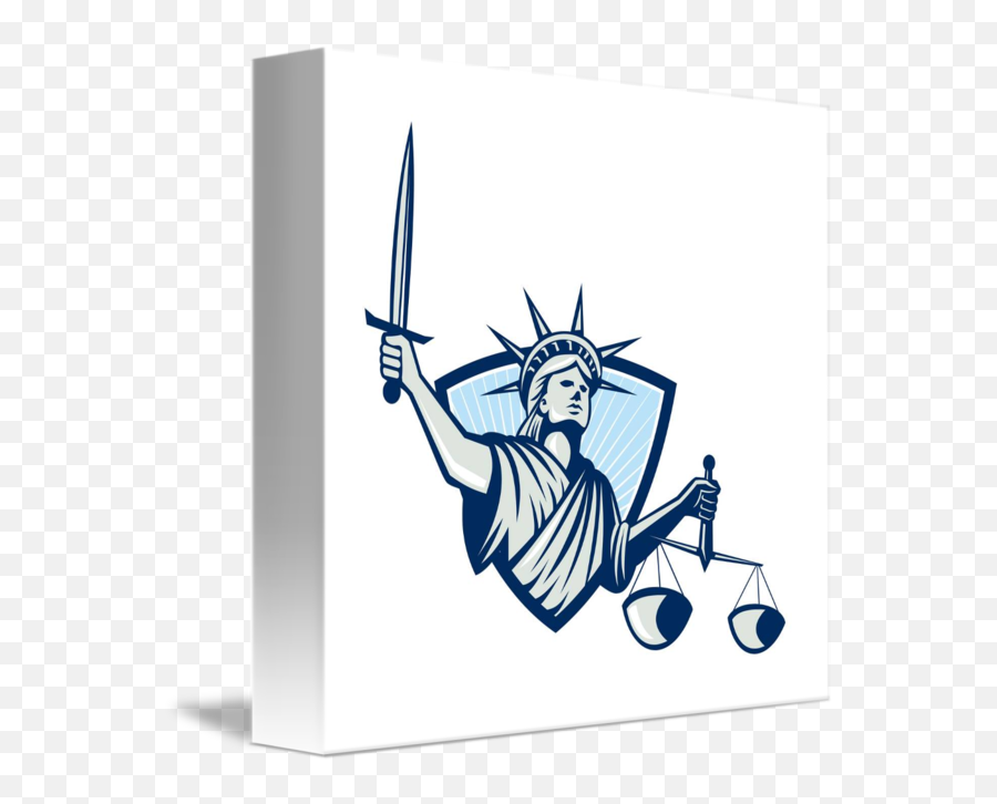 Justice Clipart Statue - Lady Justice Drawing Png Lady Liberty Holding Scales,Lady Justice Png