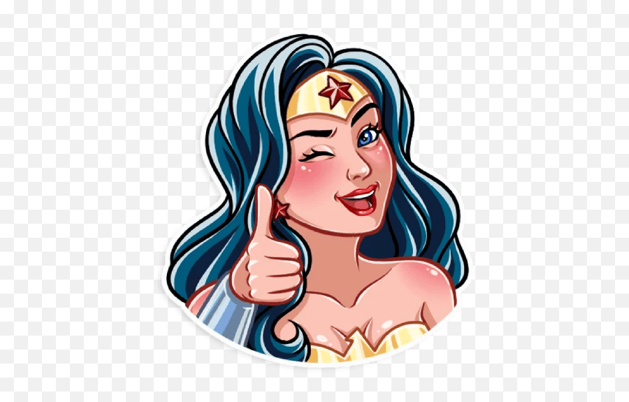 Mulher Maravilhawonder Woman - Wonder Woman Sticker Telegram Png,Wonder Woman Clipart Png