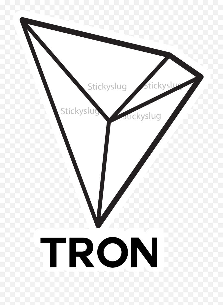 Tron Sticker - Tron Coin Logo Full Size Png Download Seekpng Crypto Tron Logo Png,Tron Png