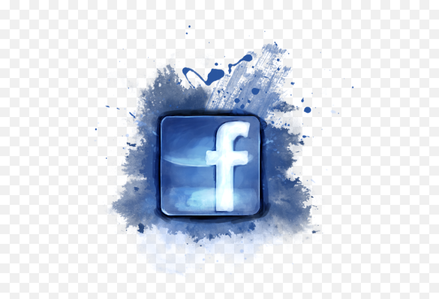 Download Networking Service Icons Media - Facebook Logo Png Transparent Background,Acuarela Png