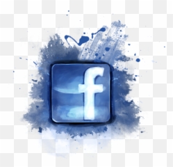 Download Networking Service Icons Media - Facebook Logo Png Transparent Background,Acuarela Png