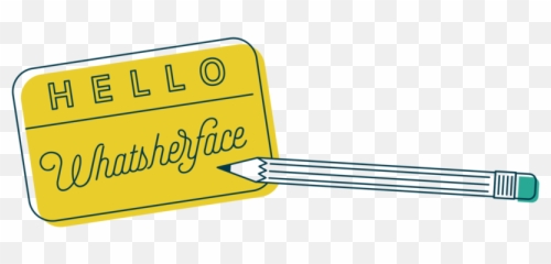 Transparent Cartoon - Iphone 4 Silver Case Png,Hello My Name Is Transparent