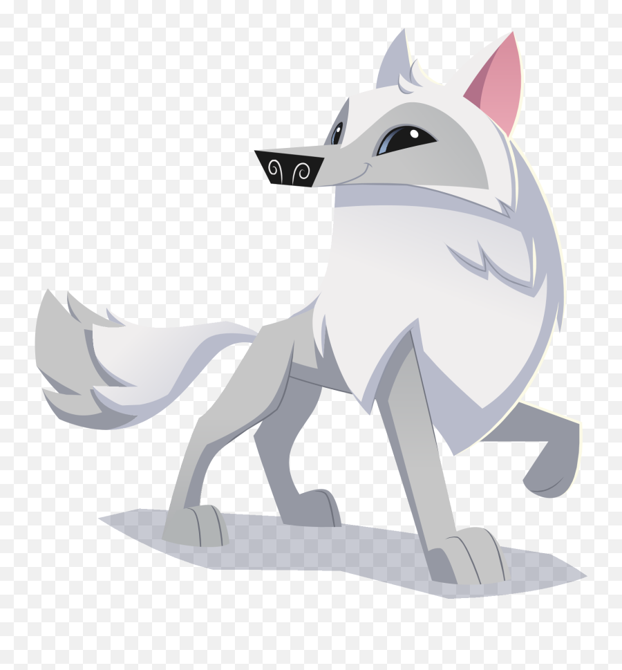 Animal Jam Arctic Wolf Png U0026 Free Wolfpng - Aj Arctic Wolf Png,Wolf Cartoon Png