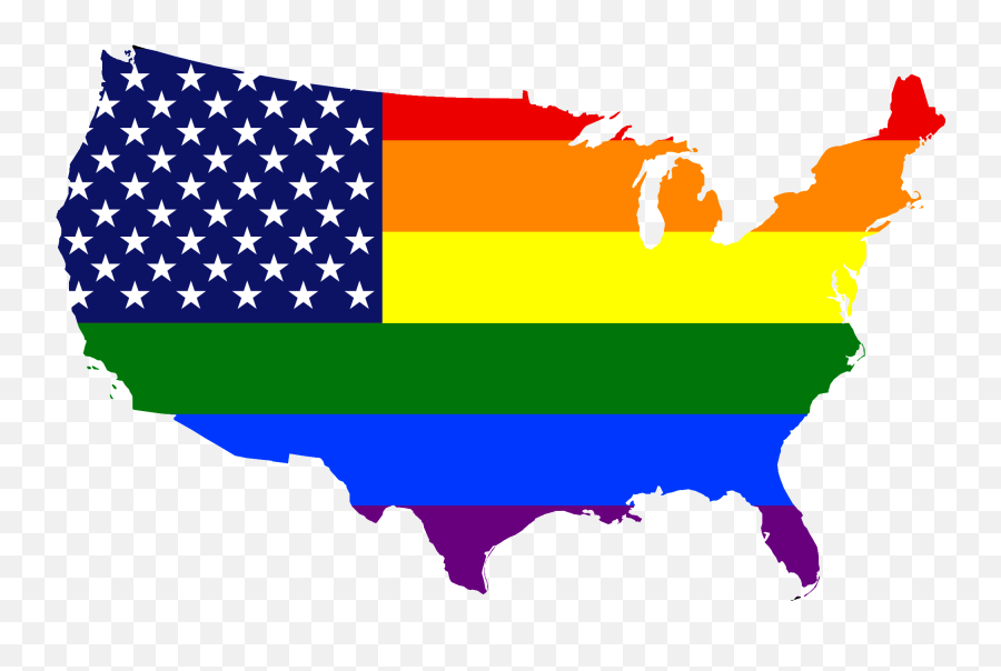 Rainbow Flag Png Transparent Images All - States Have The Death Penalty,Transparent Rainbow Png
