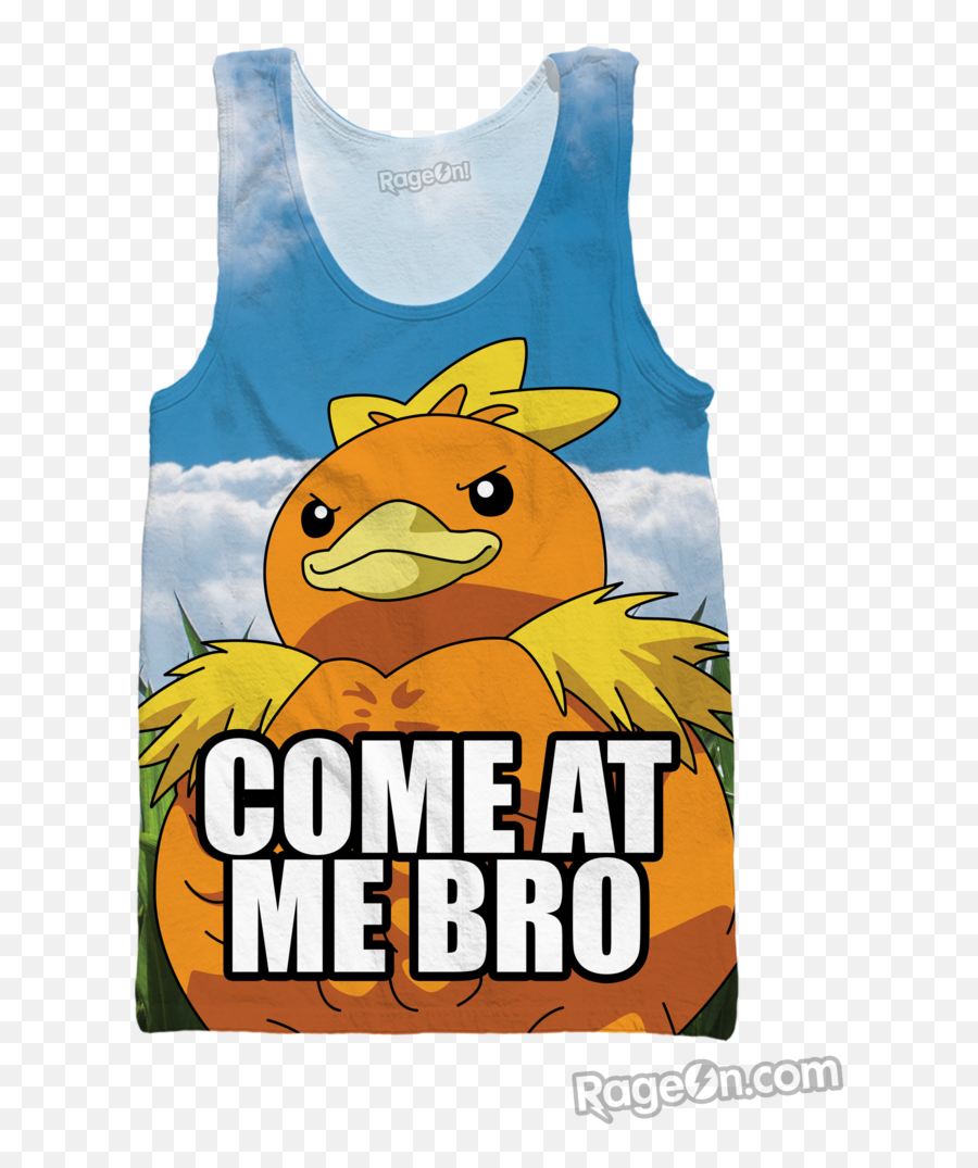 Buff Torchic Tank Top - Being A God Meme Png,Torchic Png