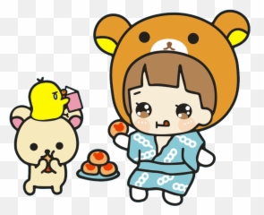 Rilakkuma Png - Clip Free Stock Eating Drawing Cartoon Cartoon,Rilakkuma Transparent