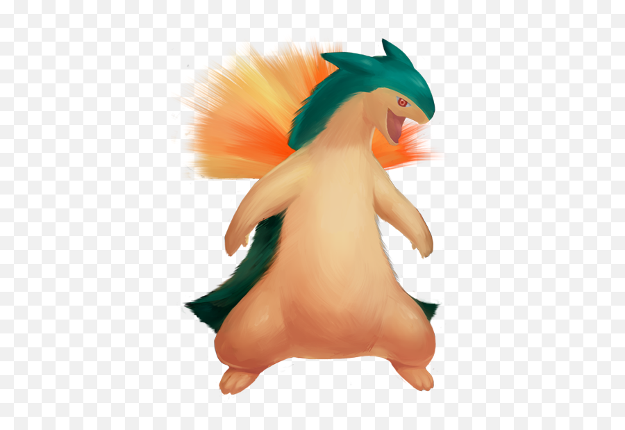 Stage 5 - Fictional Character Png,Typhlosion Png