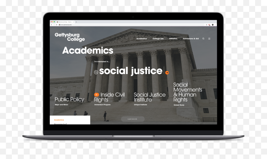 Gettysburg College - United States Supreme Court Building Png,Gettysburg College Logo