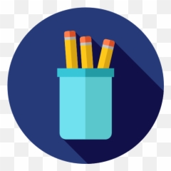 Pencil Case - Free education icons Flat School Icon Png
