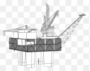 40 Free Platform U0026 Oil Rig Vectors - Blueprint Png