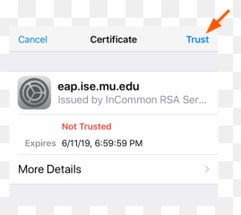 Connect Iphoneipad To Mu Secure Wi - Fi WiFi Dot png