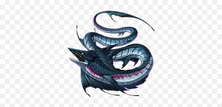 Highfin Sea Serpent Flight Rising Wiki Fandom - Dragon Png,Sea Serpent Icon