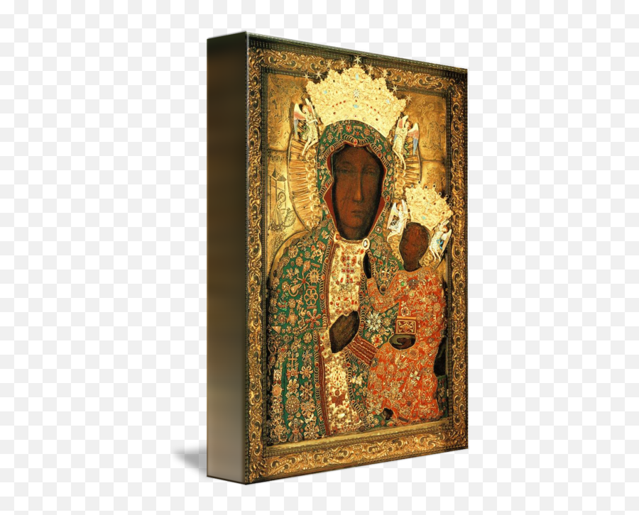 Czestochowa Icon Black Madonna Poland - Czestochowa Virgin Icon Png,Madonna Icon Live