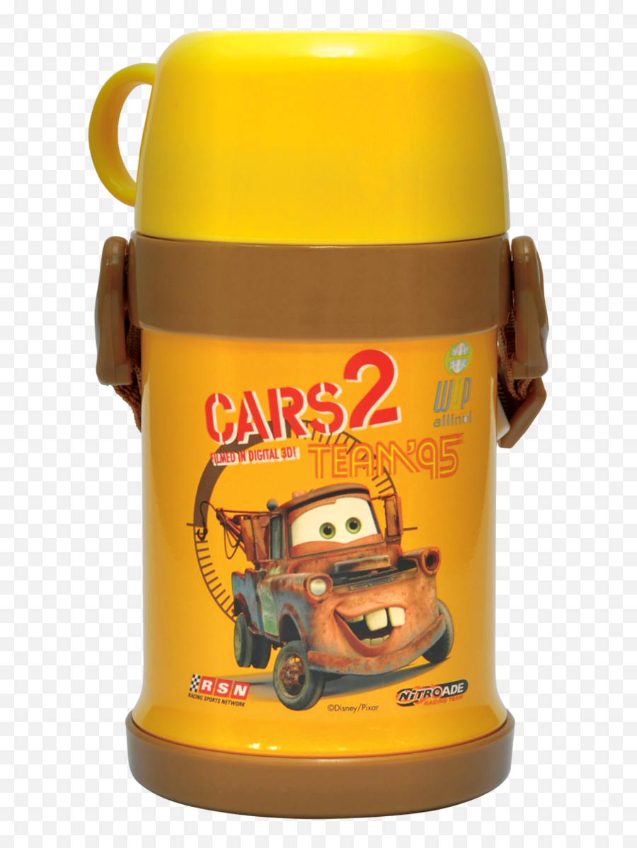 Vaca Disney Cars 400ml Vacuum Student Jug - Yellow Dycar Toy Vehicle Png,Vaca Png