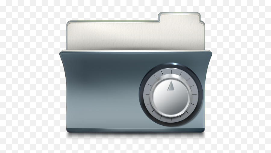Folder Private Free Icon Of Imod Icons - Office Folder Icon Png,Private Icon