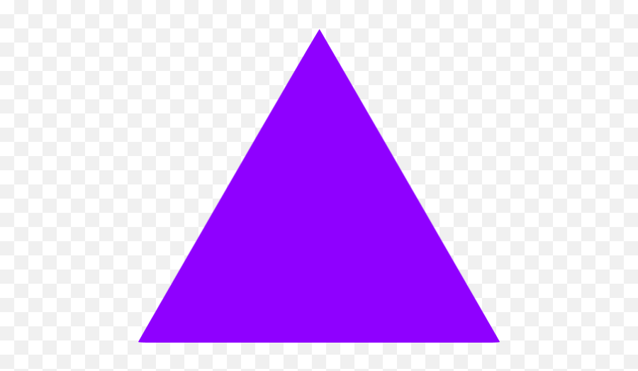 Violet Triangle Icon - Free Violet Shape Icons Purple Triangle Png,Triangle Png