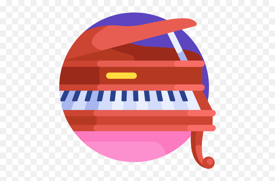 Grand Piano - Free Furniture And Household Icons Toy Instrument Png,Piano Keyboard Icon