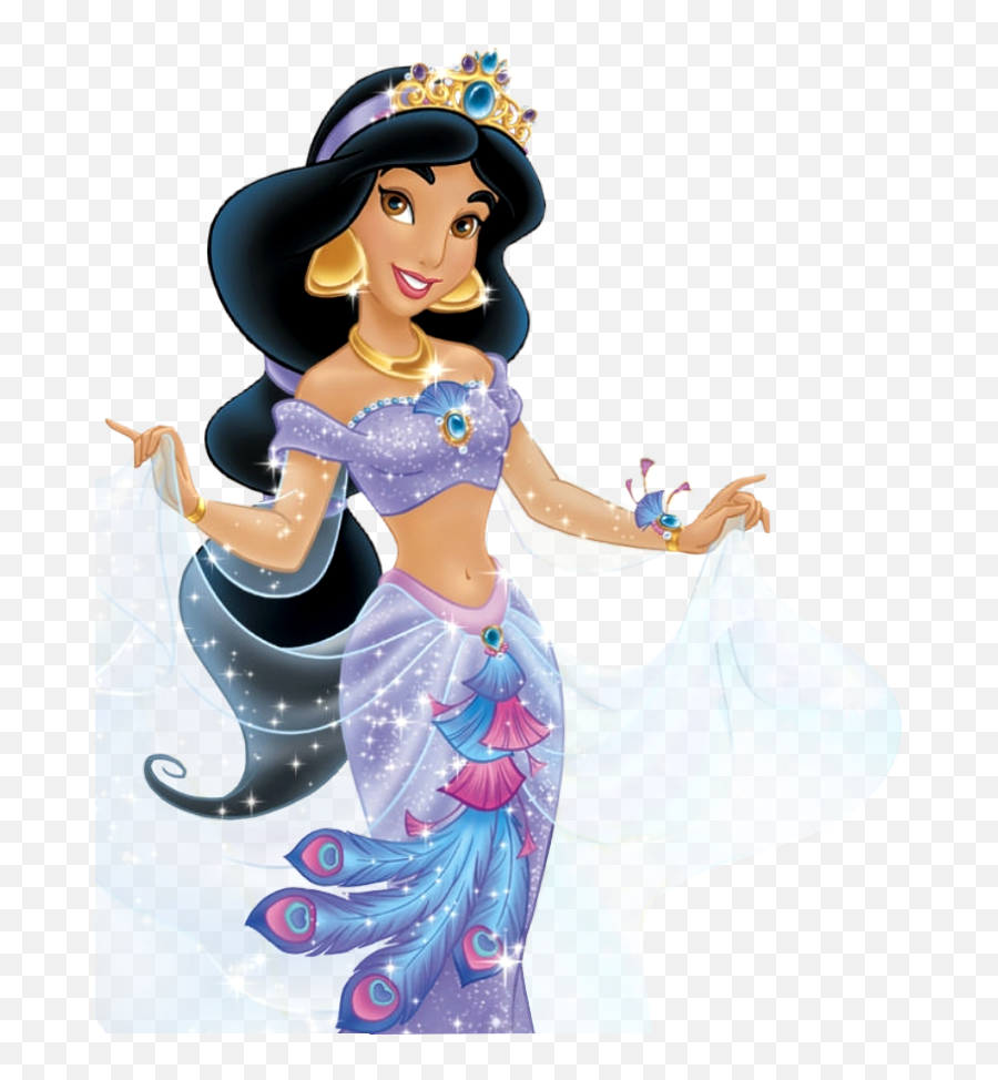 Png Transparent Disney Princess Jasmine - Belle Jasmine Disney Princess,Princess Jasmine Png