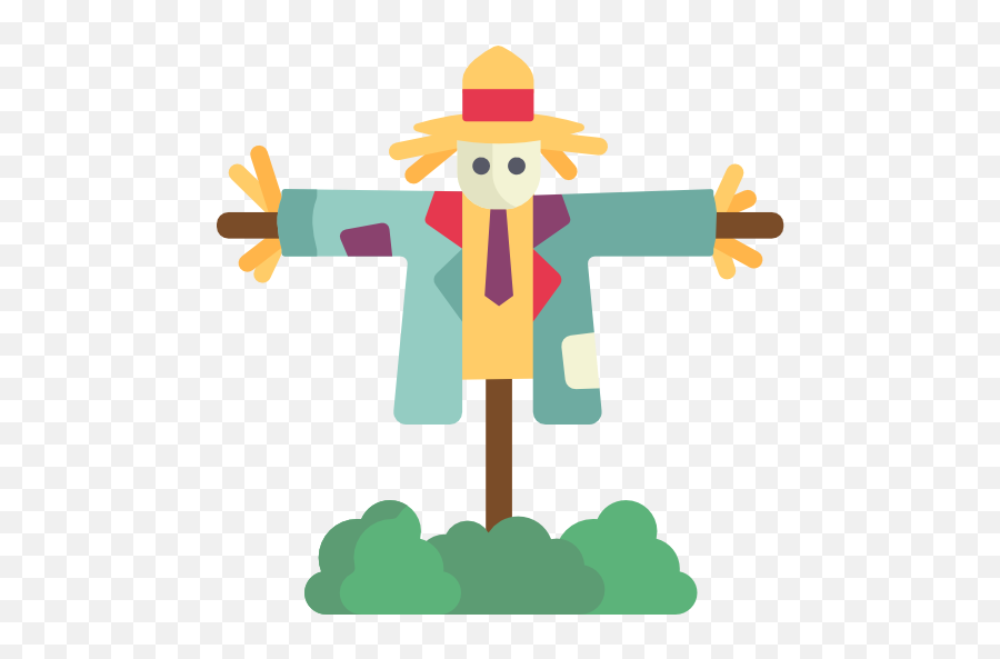 Scarecrow Icon - Gardening Style Flat Download Svg Png Scarecrow Icon,Gardening Icon