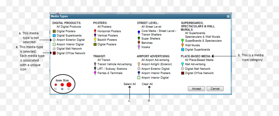 Pattison Web Mapping Manual - Dot Png,Transit Level Icon