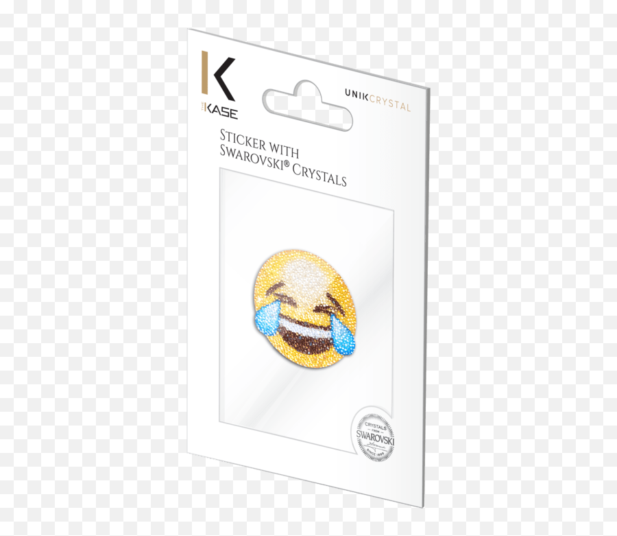 Swarovski Emoji Crystal Sticker Laugh Out Loud Lol The Kase - Sticker Png,Laugh Out Loud Icon