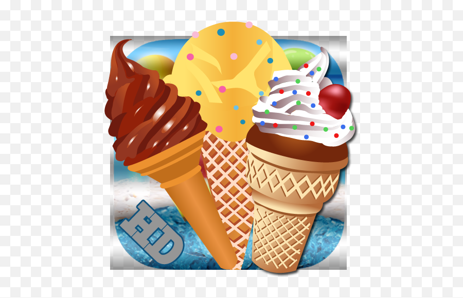 Ice Cream Parlour - Rainbow Cone Apk 101 Download Apk Cone Png,Icy Minion Icon