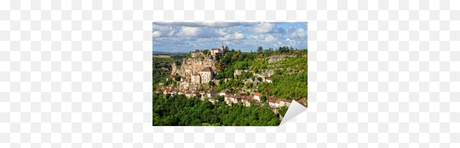 Sticker Rocamadour Medieval Village - Rocamadour Png,Medieval Village Icon