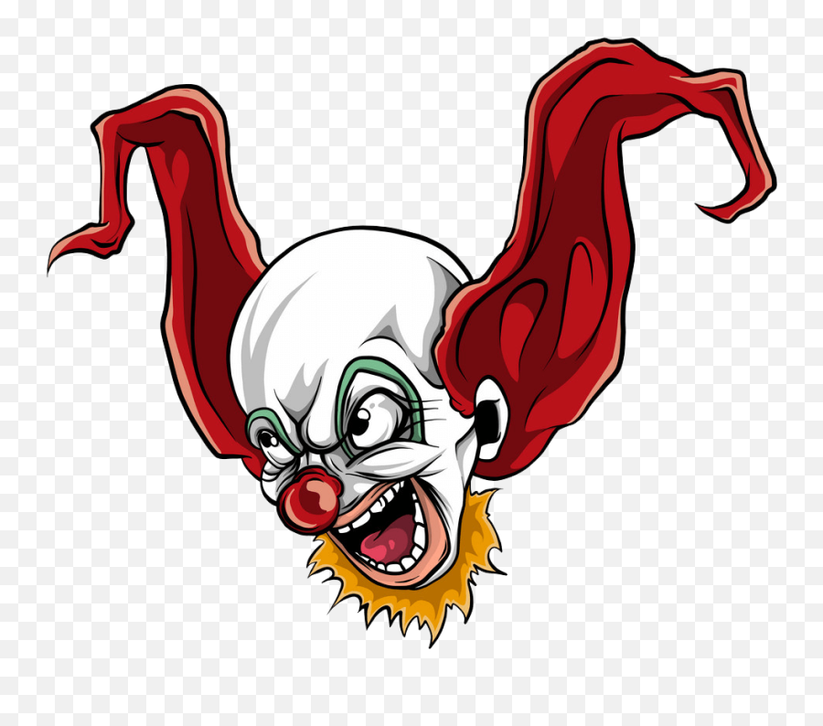 Evil Clown Clipart Transparent - Clipart World Payaso Asesino Dibujo Png,Clown Icon