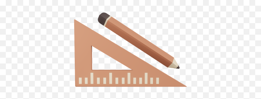 Triangle Ruler And Pencil Icon - Download In Flat Style Railroad Museum Of Pennsylvania Png,Pencil Icon