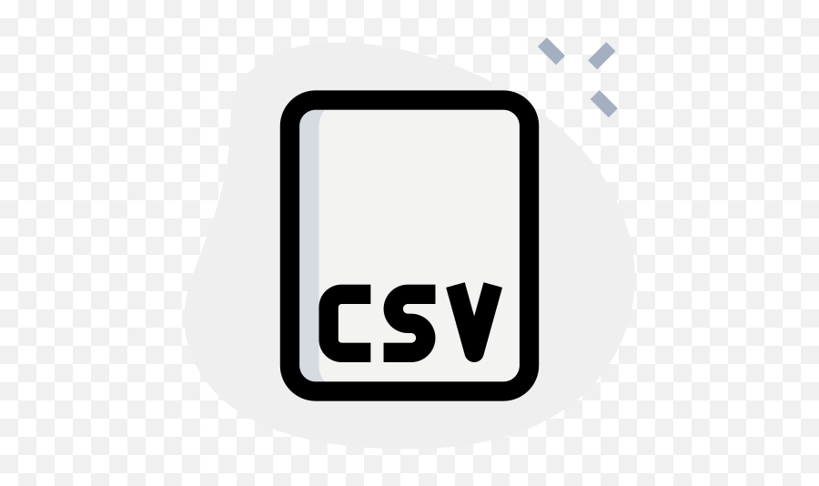 Csv File Format - Free Computer Icons Vertical Png,File Type Icon Set