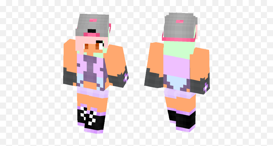 Download Ink Splat Hair Jess Minecraft Skin For Free - Fictional Character Png,Ink Splat Png