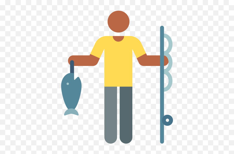 Fisherman - Free People Icons Clean Png,Fisherman Icon