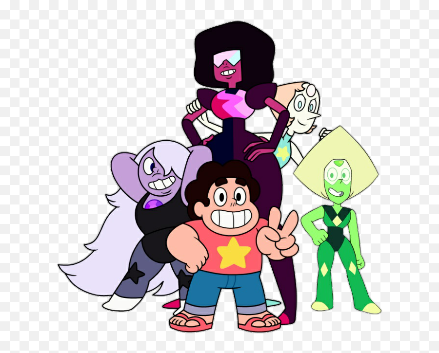 Steven Universe Png Crystal Gems 6 Image - Steven Universe Steven Garnet Amethyst And Pearl,Gems Png