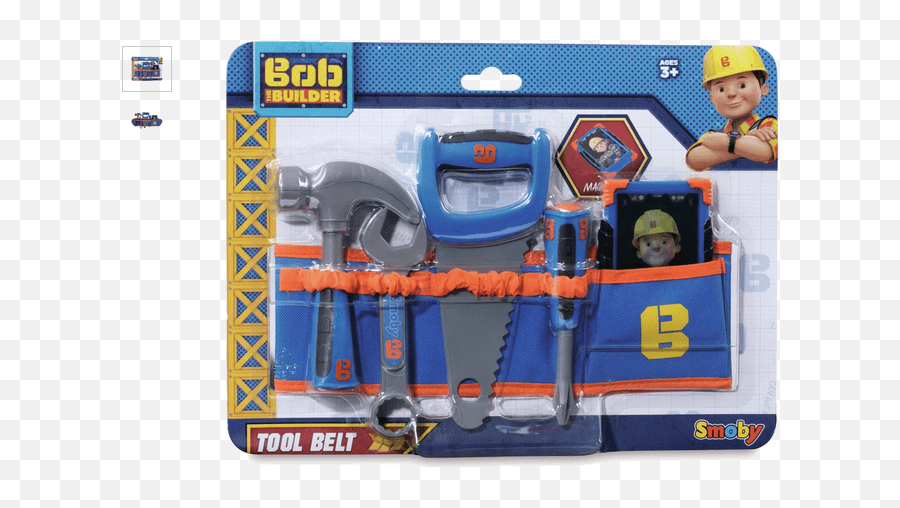 Smoby Bob The Builder Tool Belt Letu0027s Pretend Make Png