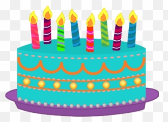 Download Birthday Cake Clipart 4th - Art Happy png