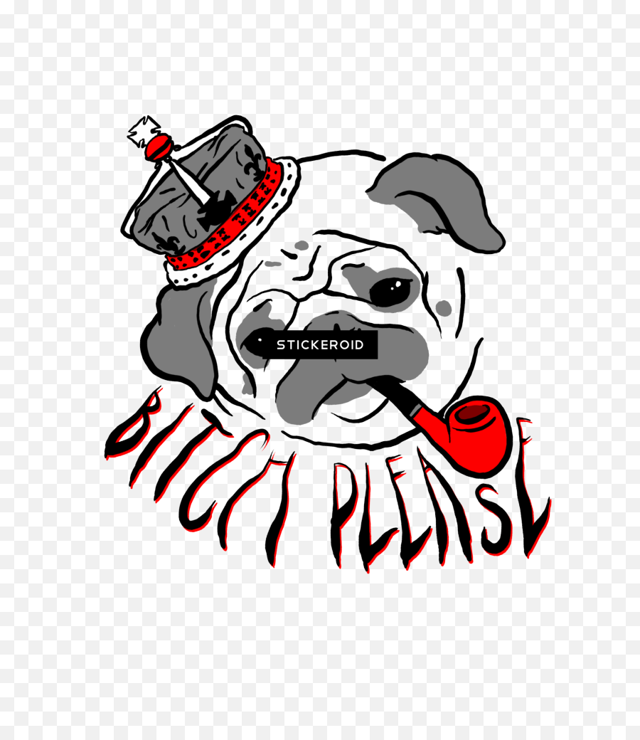 Pug Life Thug - Clip Art Png Download Full Size Clipart Clip Art,Thug Png