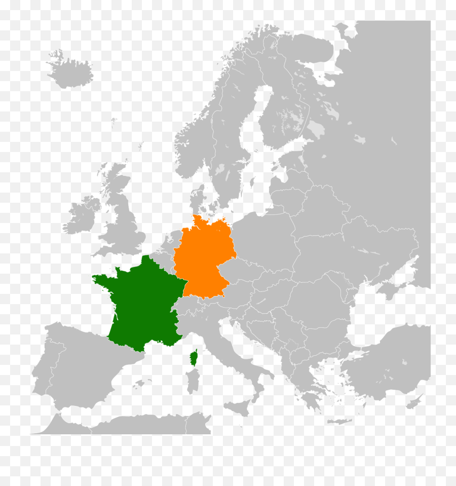 Franceu2013germany Relations - Wikipedia France And Germany Png,German Flag Transparent