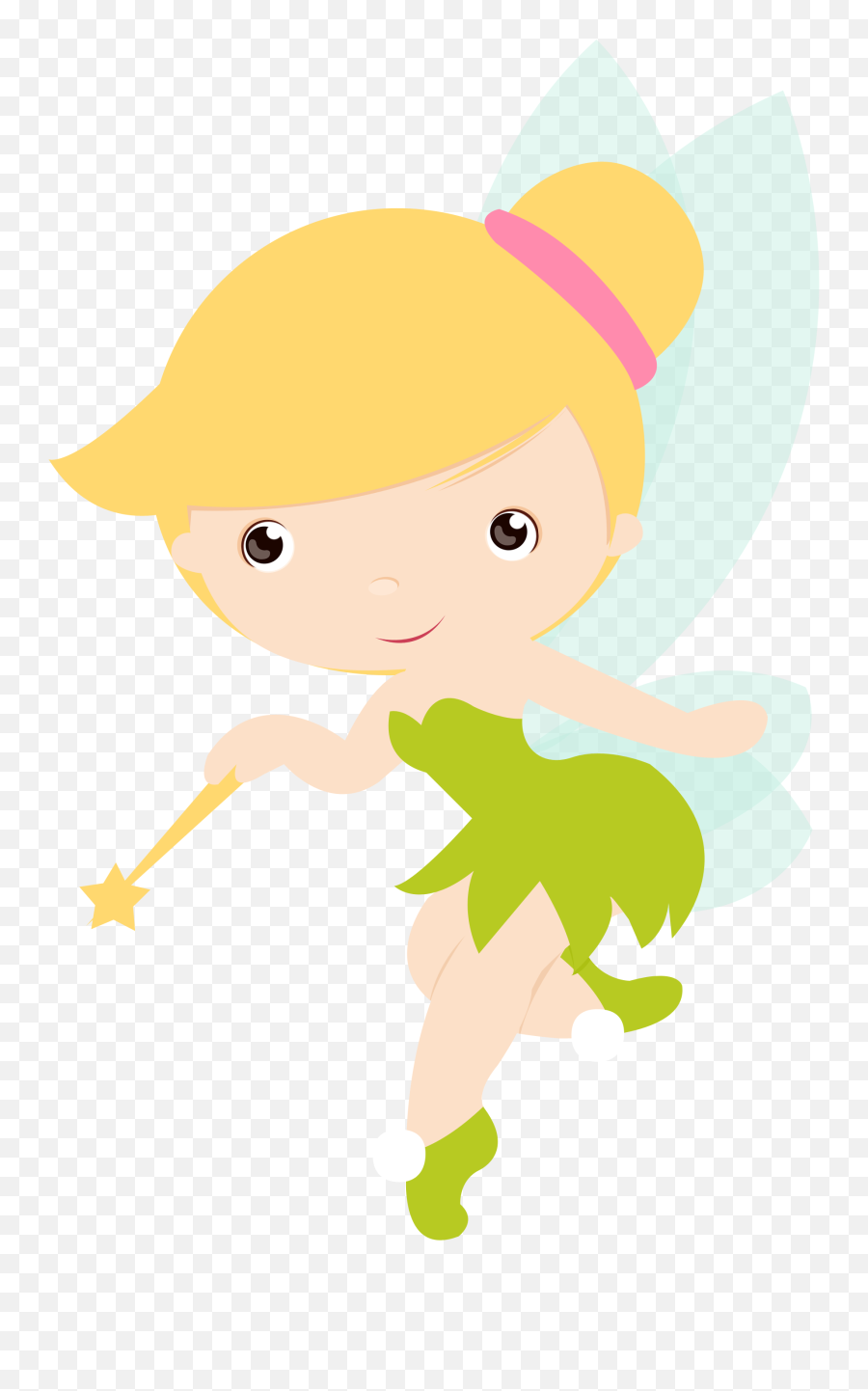 Tinkerbell Clipart Fairy Chinese - Cute Tinkerbell Clipart Png,Tinkerbell Transparent