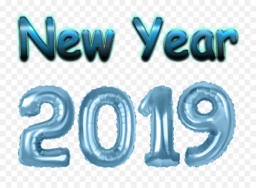 New Year 2019 Png Clipart - Clip Art Library Calligraphy,Happy New Year 2019 Png