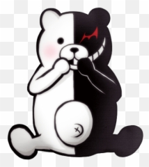 Monokuma Concept Art Anime Character Design - Monokuma Official Art Png ...