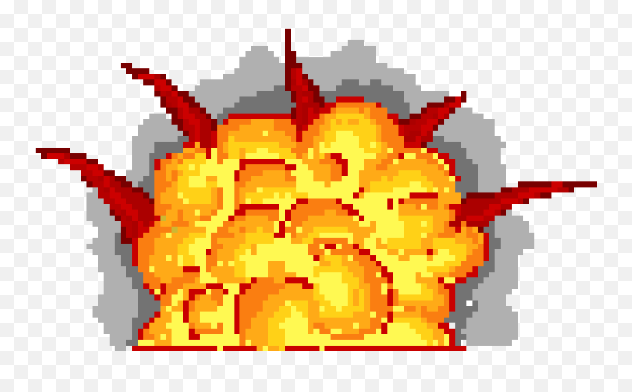 Pixel Explosion Png Picture 606707 - Explosion Pixel Png,Explotion Png