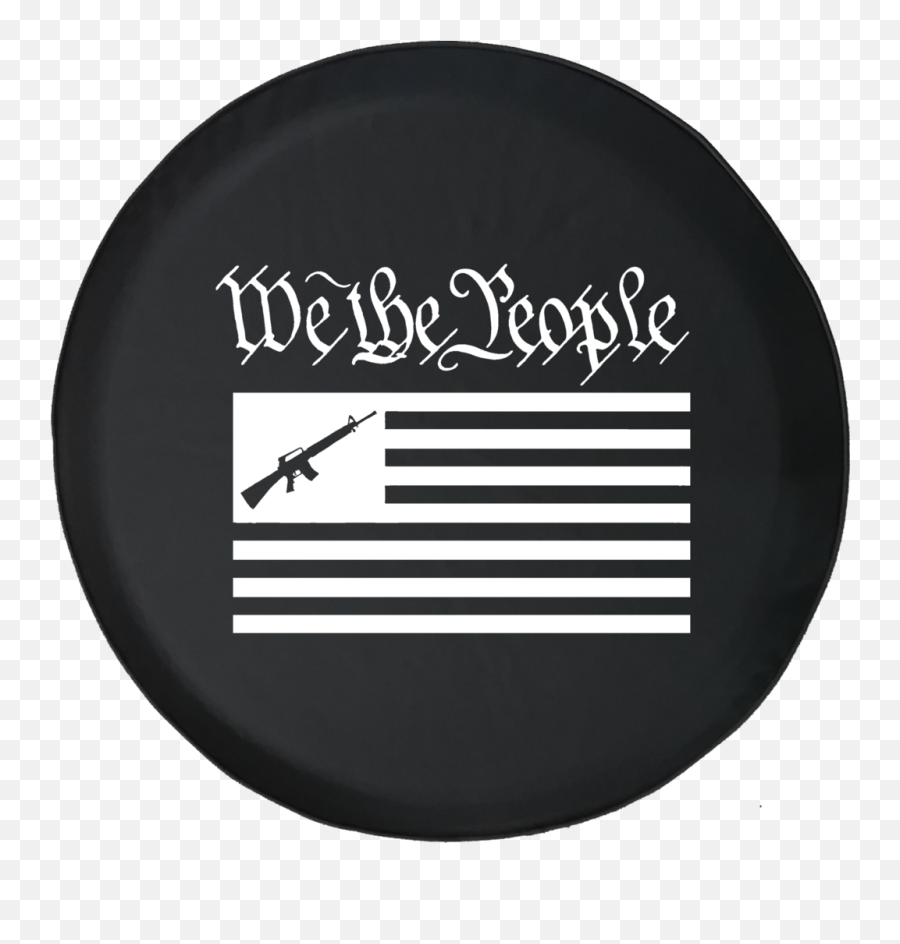 Download Hd We The People Ar15 Us Flag Constitution Gun - Rifle Png,Ar15 Png