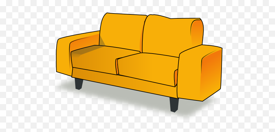 Public Domain Couch Clip Art - Transparent Background Couch Clip Art Png,Couch Png